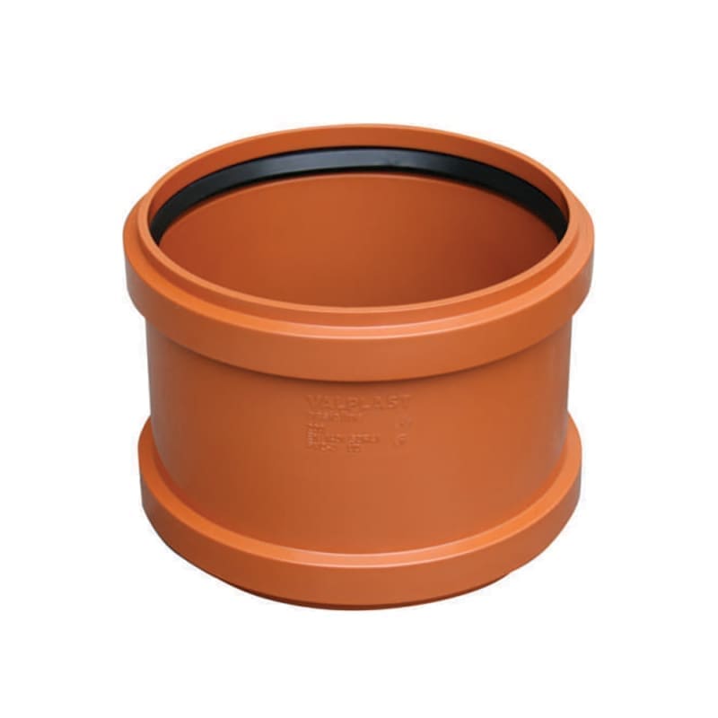 MUFA CANAL VALPlast PVC D.160 REPARATIE LUNGA L151 | Produse.Valrom.ro