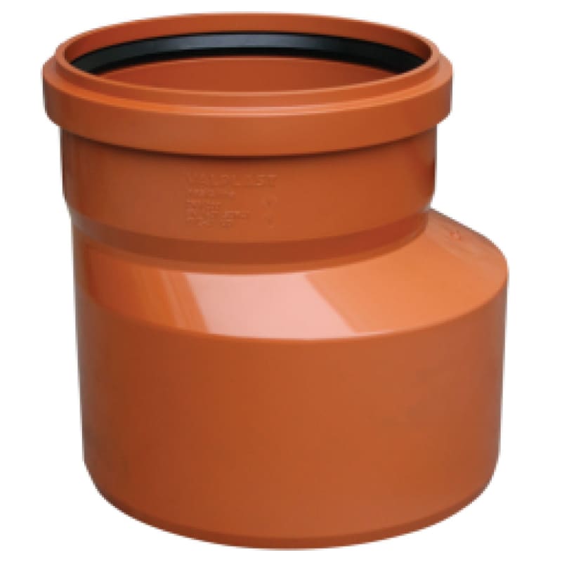 VALPlast PVC sewer reducer D.200/160 | Produse.Valrom.ro